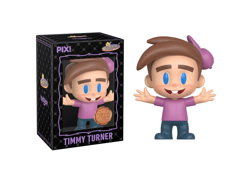 PIX! The Fairly OddParents Timmy Turner The Wishful Thinker Vinyl Figure | Limited Edition of 7,500