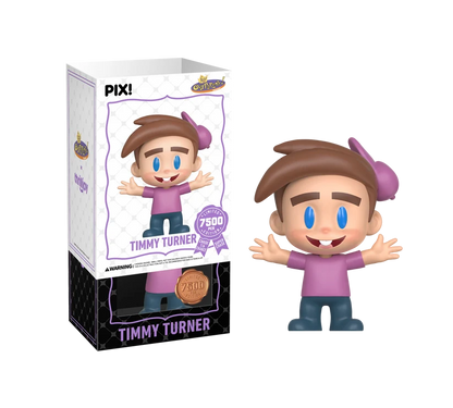 PIX! The Fairly OddParents Timmy Turner The Wishful Thinker Vinyl Figure | Limited Edition of 7,500