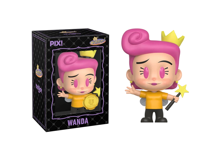 PIX! The Fairly OddParents Timmy Turner The Wishful Thinker Vinyl Figure | Limited Edition of 7,500