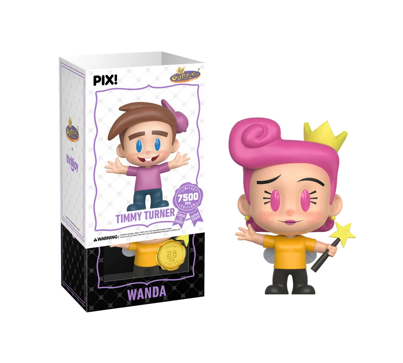 PIX! The Fairly OddParents Timmy Turner The Wishful Thinker Vinyl Figure | Limited Edition of 7,500