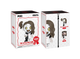 PIX! The Little Pale Girl box in two views, packaging only, one panel picturing the regular figure and the Vicky chase figure.