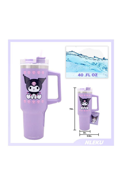 Kuromi 40oz Travel Tumbler Cup