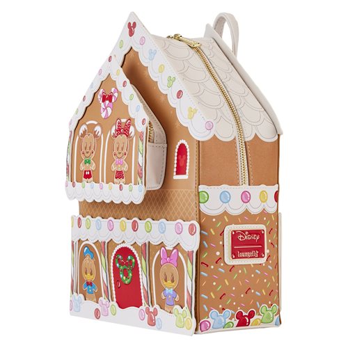 Mickey Mouse and Friends Gingerbread Holiday House Mini Backpack