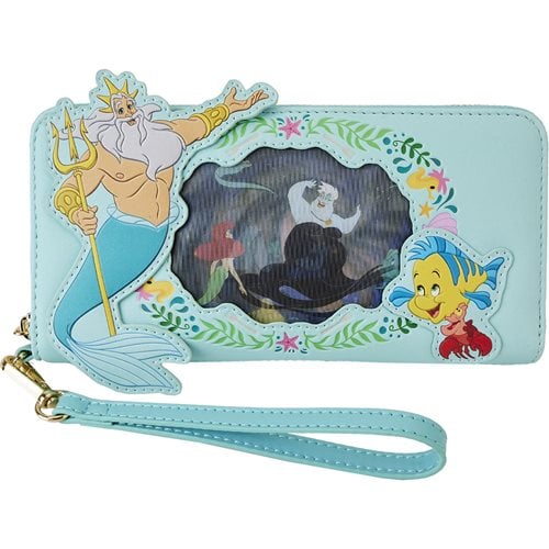 Little Mermaid Lenticular Wallet front