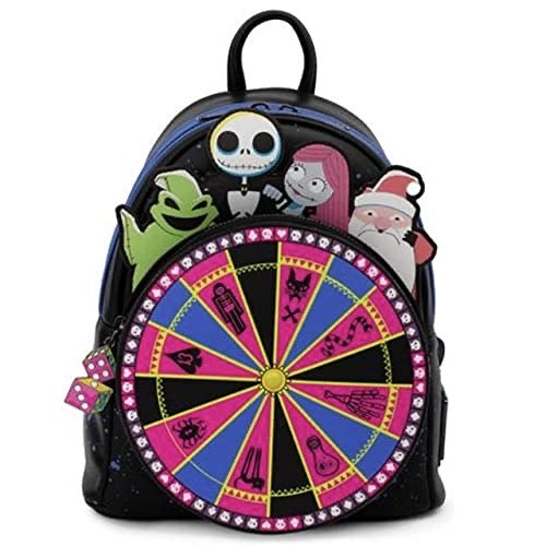 Loungefly Disney NBC Oogie Boogie Wheel Mini Backpack