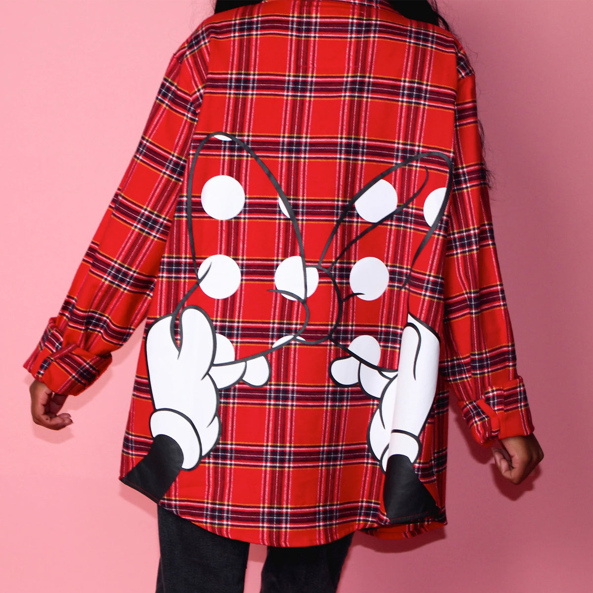 Minnie Mouse Bow Flannel - alternate view 7