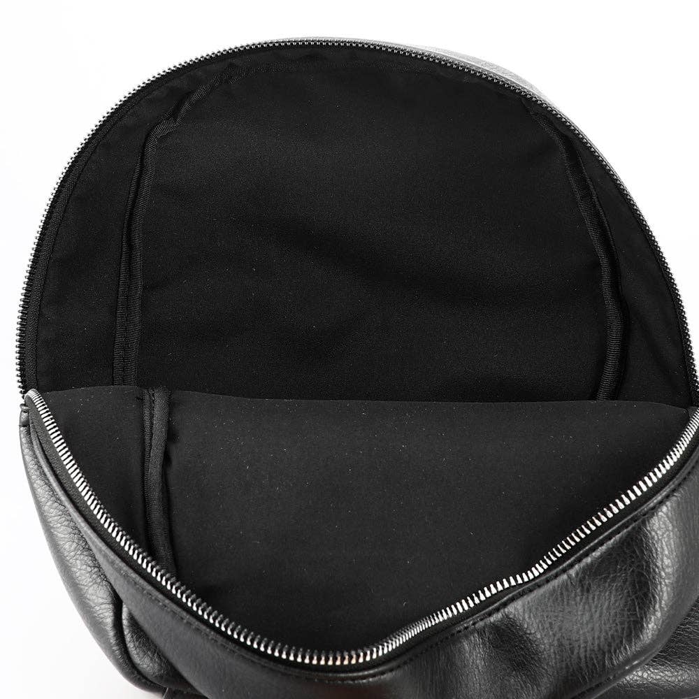 Scream Ghost Face Glow-in-the-Dark Black Mini Backpack