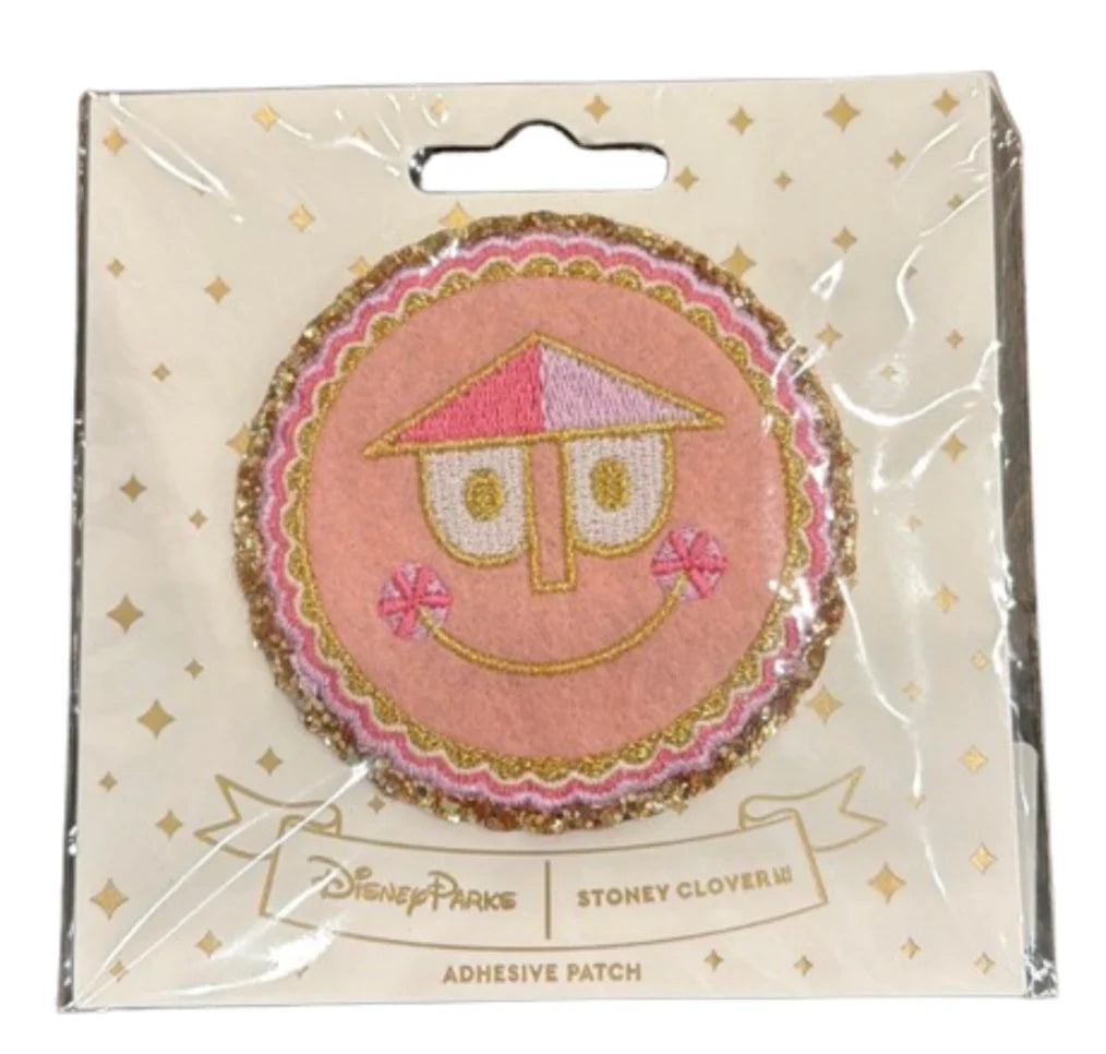 Parks It's a Small World Clock Face Adhesive Patch