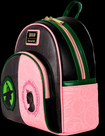Wicked Glinda and Elphaba Mini Backpack Exclusive Loungefly Universal