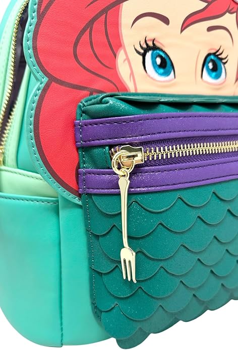 The Little Mermaid Ariel Cosplay Mini Backpack