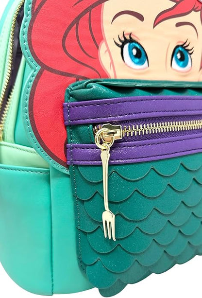 The Little Mermaid Ariel Cosplay Mini Backpack