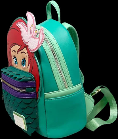 The Little Mermaid Ariel Cosplay Mini Backpack