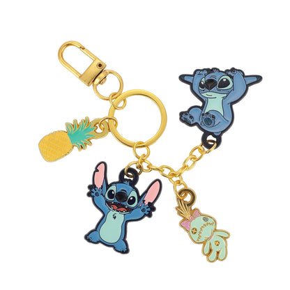Lilo & Stitch Multi Charm Keychain