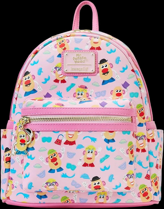 Mr. Potato Head Pink All-Over Print Mini Backpack