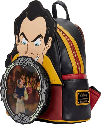 Loungefly Disney Villains Scene Gaston Mini Backpack