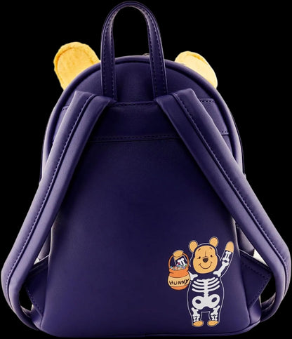 Winnie the Pooh Skeleton Cosplay Mini Backpack Exclusive Loungefly Disney