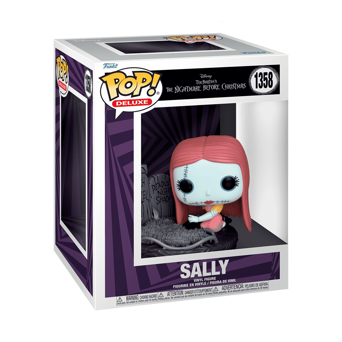 Nightmare Before Christmas Sally with Deadly Nightshade Deluxe Vinyl Figure
