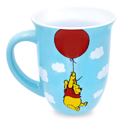 Winnie the Pooh Balloon Float 16oz Wide Rim Mug
