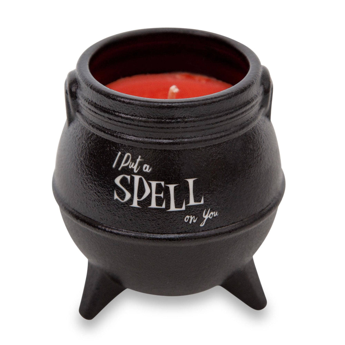 Hocus Pocus Spell On You Ceramic Cauldron Candle