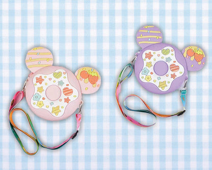 Donut Mouse Ear Crossbody- Purple