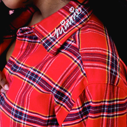 Minnie Mouse Bow Flannel - alternate view 2