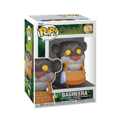Jungle Book Bagheera with Basket Vinyl Figure
