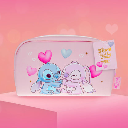 Mad Beauty Disney Stitch & Angel I Heart Stitch Cosmetics Wash Bag