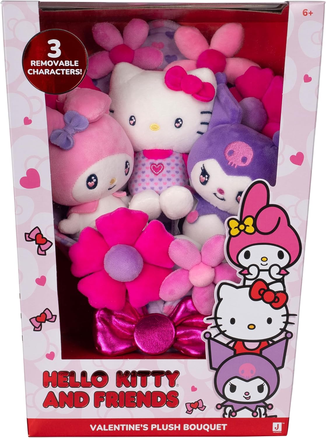 Hello Kitty & Friends 12-Inch Plush Bouquet with 9 Plush