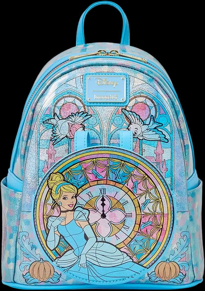 Cinderella Stained Glass Mini Backpack Loungefly Disney Princess