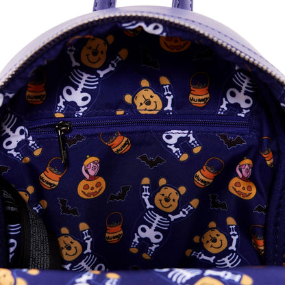 Winnie the Pooh Skeleton Cosplay Mini Backpack Exclusive Loungefly Disney