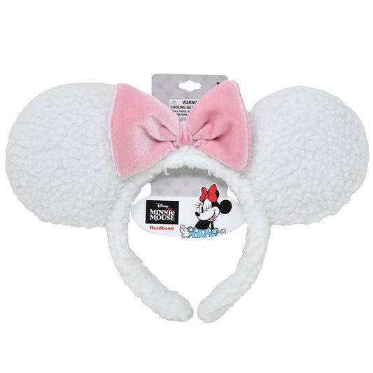 Minnie Mouse Ears Soft Headband