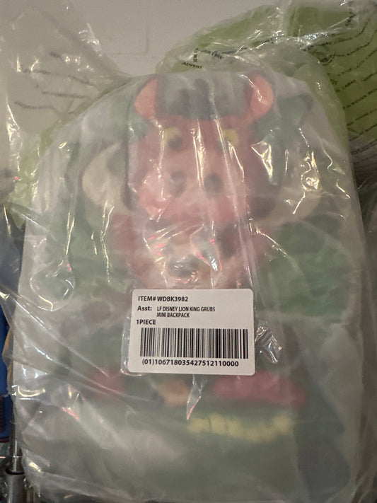 Disney lion King grubs mini backpack