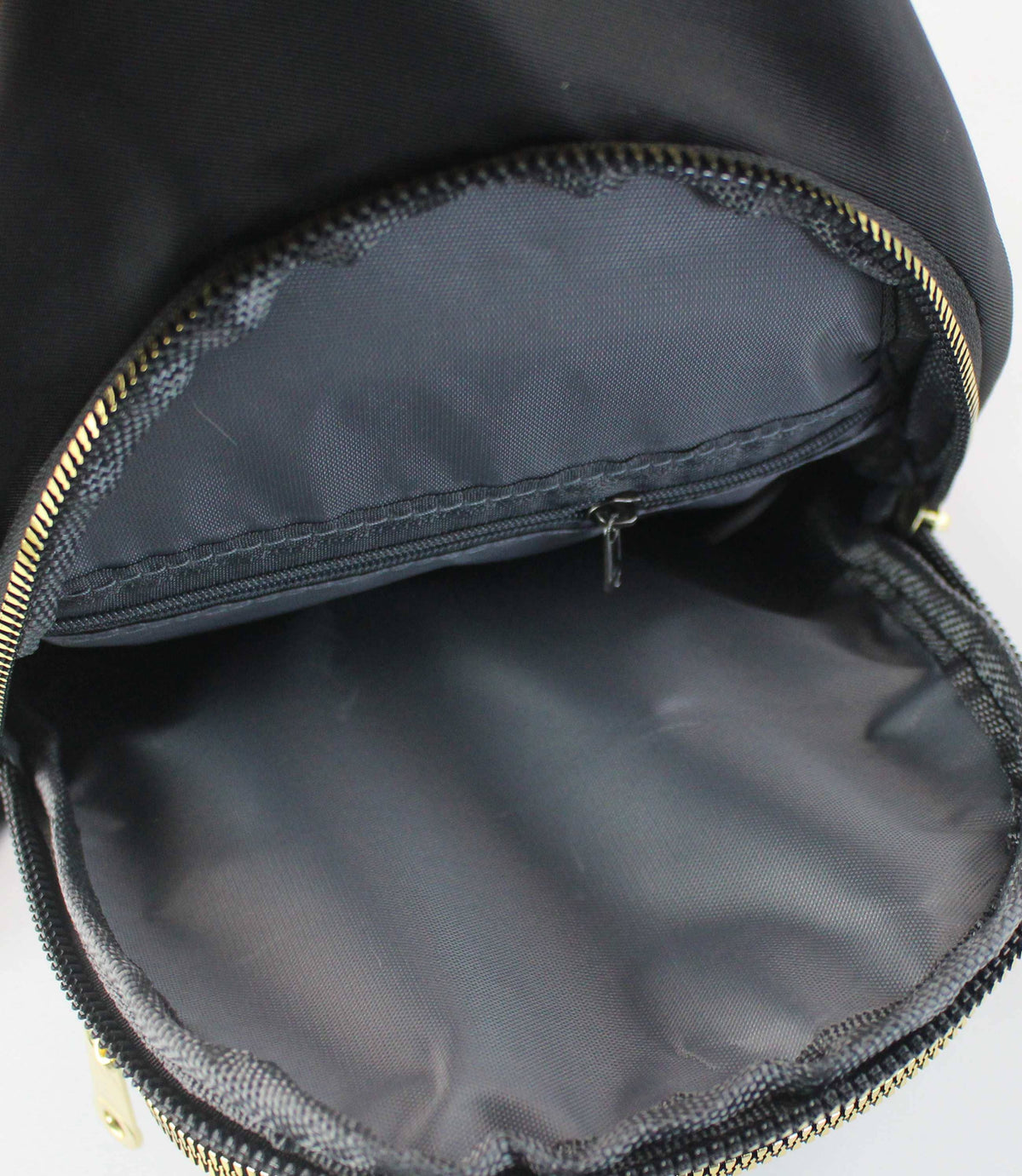Sleek Quilted Nylon Sling Bag - Multi-Pocket Chest Pack