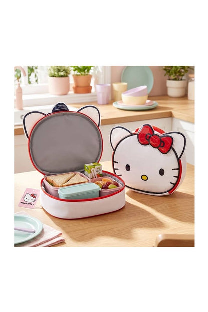 Hello Kitty Red Bow Insulated Lunch Bag