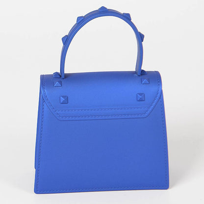 Jelly Mini Handle Bag: Purple