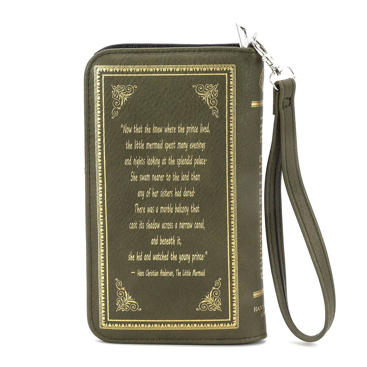 The Little Mermaid Book Wallet in Vinyl - Green