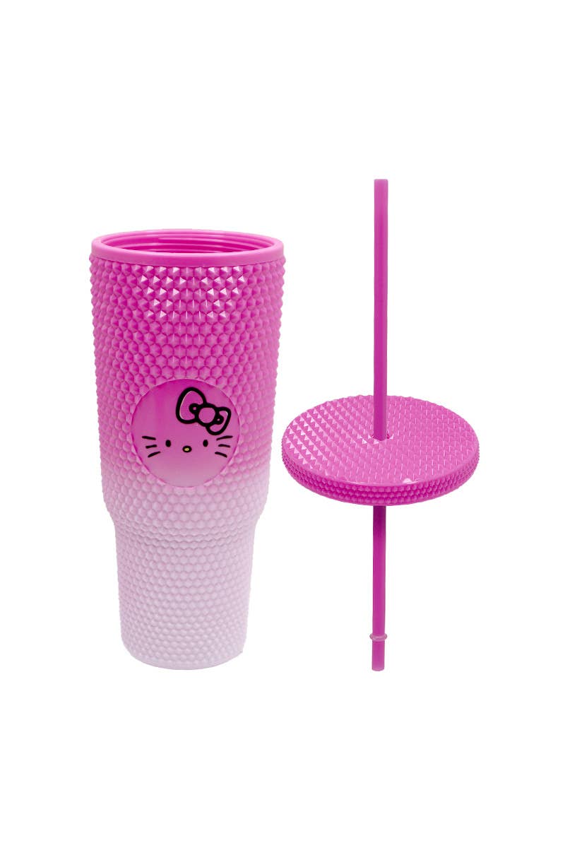 UPD WAA8MPSGE Hello Kitty Pink Ombre Tumbler Cup - 4 pcs