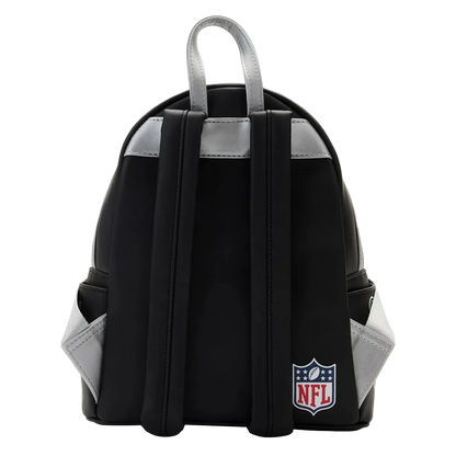Black backpack with NFL logo on a white background