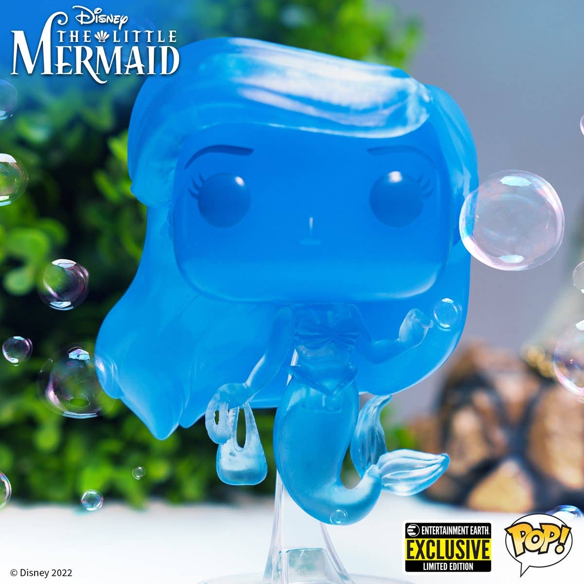 Little Mermaid Ariel Blue Translucent Vinyl Figure #563 Exclusive - alternate view 5