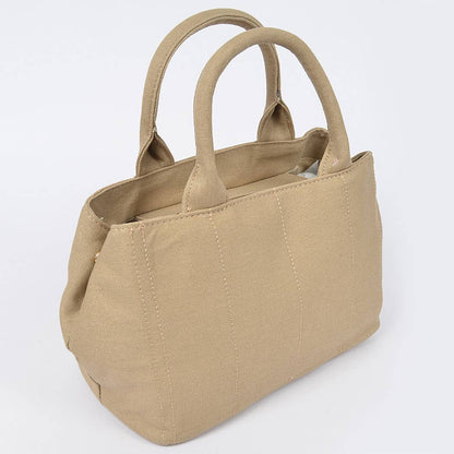 Solid Canvas Tote: Teal