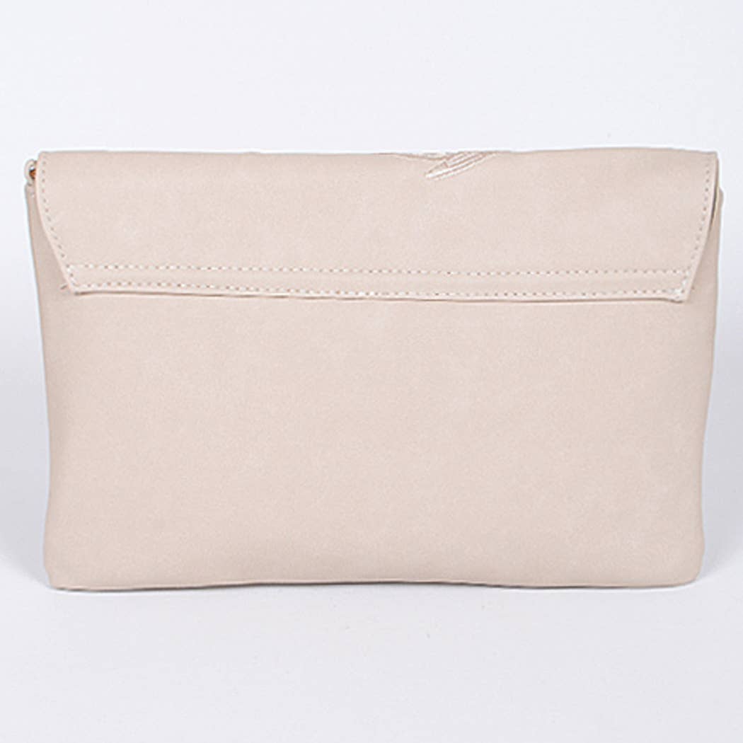 Simple Daily Clutch: Beige