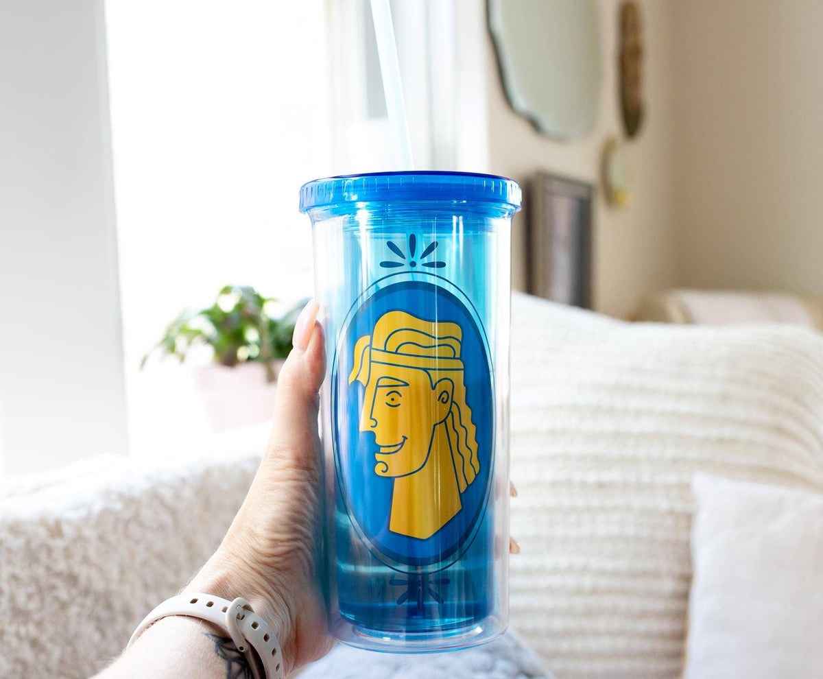 Hercules 20 Ounce Tumbler w/ Lid and Straw