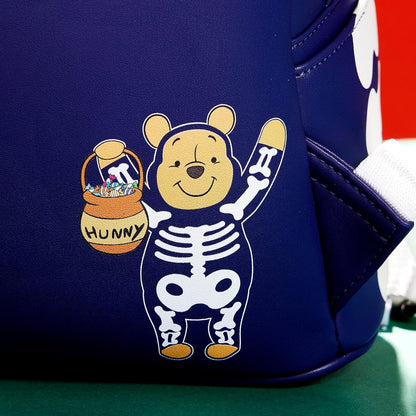 Winnie the Pooh Skeleton Cosplay Mini Backpack Exclusive Loungefly Disney