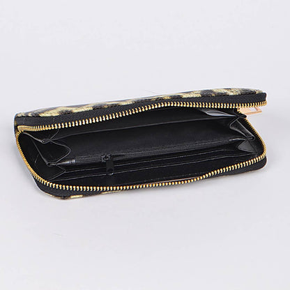 Animal Print Wallet: Leopard