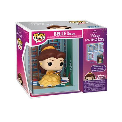 Beauty and the Beast Belle in Library Pop! Nooks Figure
