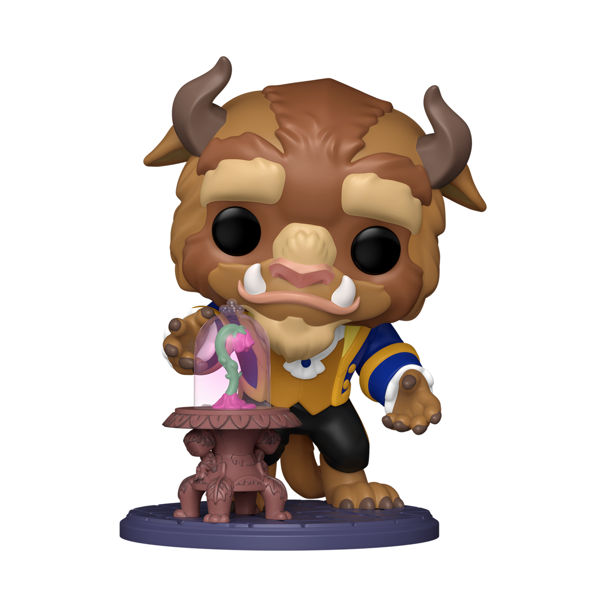 Beauty and the Beast Beast with Enchanted Rose Premium Vinyl Figure #1826 front