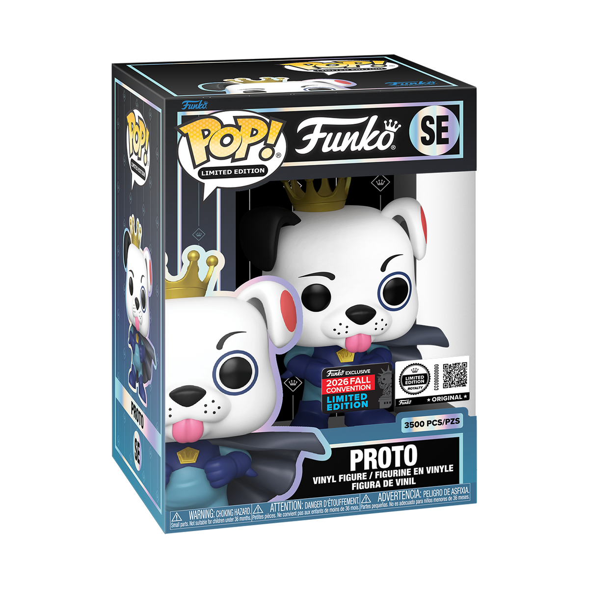 Proto Superhero vinyl figure in box