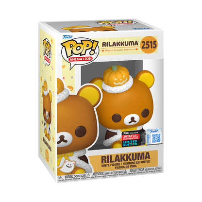 Rilakkuma Pumpkin vinyl figure in box