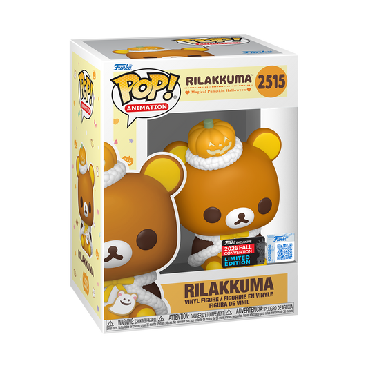 Rilakkuma Pumpkin vinyl figure in box