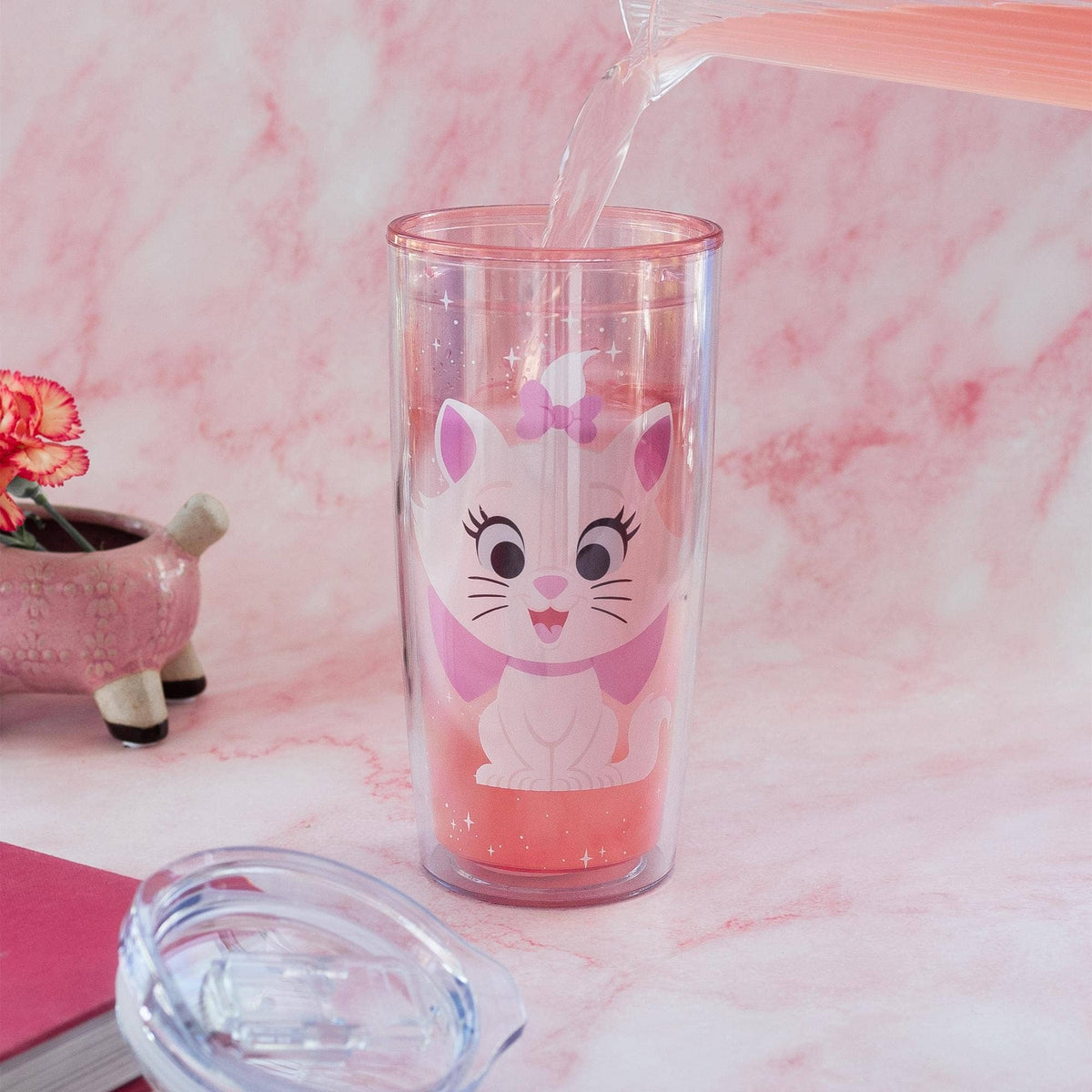 Aristocats 20oz Plastic Travel Tumbler